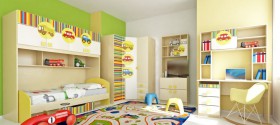 Детская комната Клаксон (Бежевый/корпус Клен) в Томске - tomsk.katalogmebeli.com | фото 5
