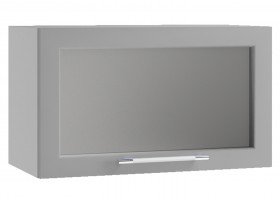 Гарда ПГС 600 шкаф верхний горизонтальный со стеклом Ваниль в Томске - tomsk.katalogmebeli.com | фото