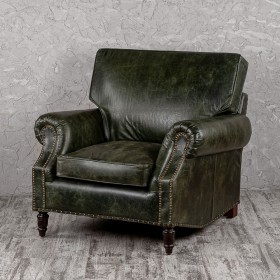 Кресло кожаное Лофт Аристократ (ширина 1070 мм) в Томске - tomsk.katalogmebeli.com | фото 1