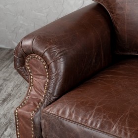 Кресло кожаное Лофт Аристократ (ширина 1100 мм) в Томске - tomsk.katalogmebeli.com | фото 5