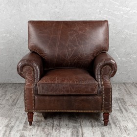 Кресло кожаное Лофт Аристократ (ширина 1100 мм) в Томске - tomsk.katalogmebeli.com | фото 8