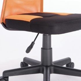 Кресло компактное BRABIX Smart MG-313 (черный, оранжевый) в Томске - tomsk.katalogmebeli.com | фото 5
