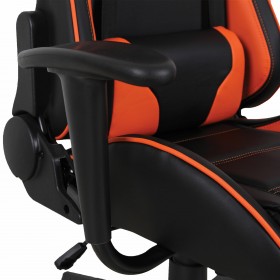 Кресло компьютерное BRABIX GT Racer GM-100 (черный, оранжевый) в Томске - tomsk.katalogmebeli.com | фото 3