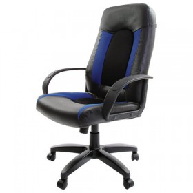 Кресло офисное BRABIX Strike EX-525 (сине-черный) в Томске - tomsk.katalogmebeli.com | фото 5