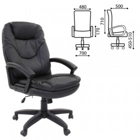 Кресло офисное BRABIX Trend EX-568 (черный) в Томске - tomsk.katalogmebeli.com | фото