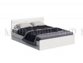 Кровать Нэнси New 1,4м (Белый/белый глянец) в Томске - tomsk.katalogmebeli.com | фото 1