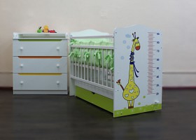 Кроватка детская Жираф в Томске - tomsk.katalogmebeli.com | фото 2