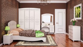 Модульная спальня Каролина в Томске - tomsk.katalogmebeli.com | фото 1